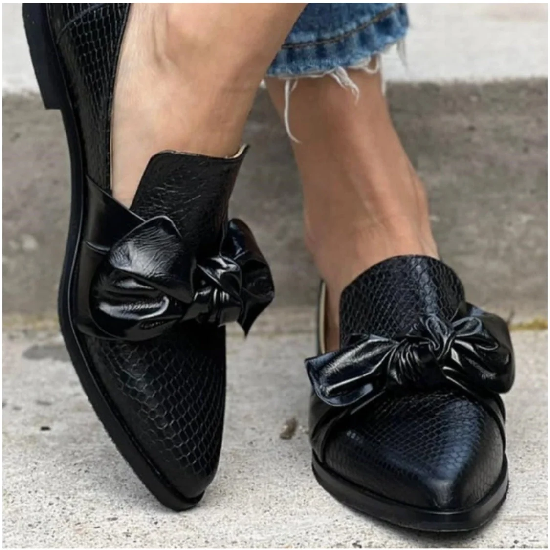 AlvaStockholm™ | Mocasines con detalle de lazo - Imagen 3