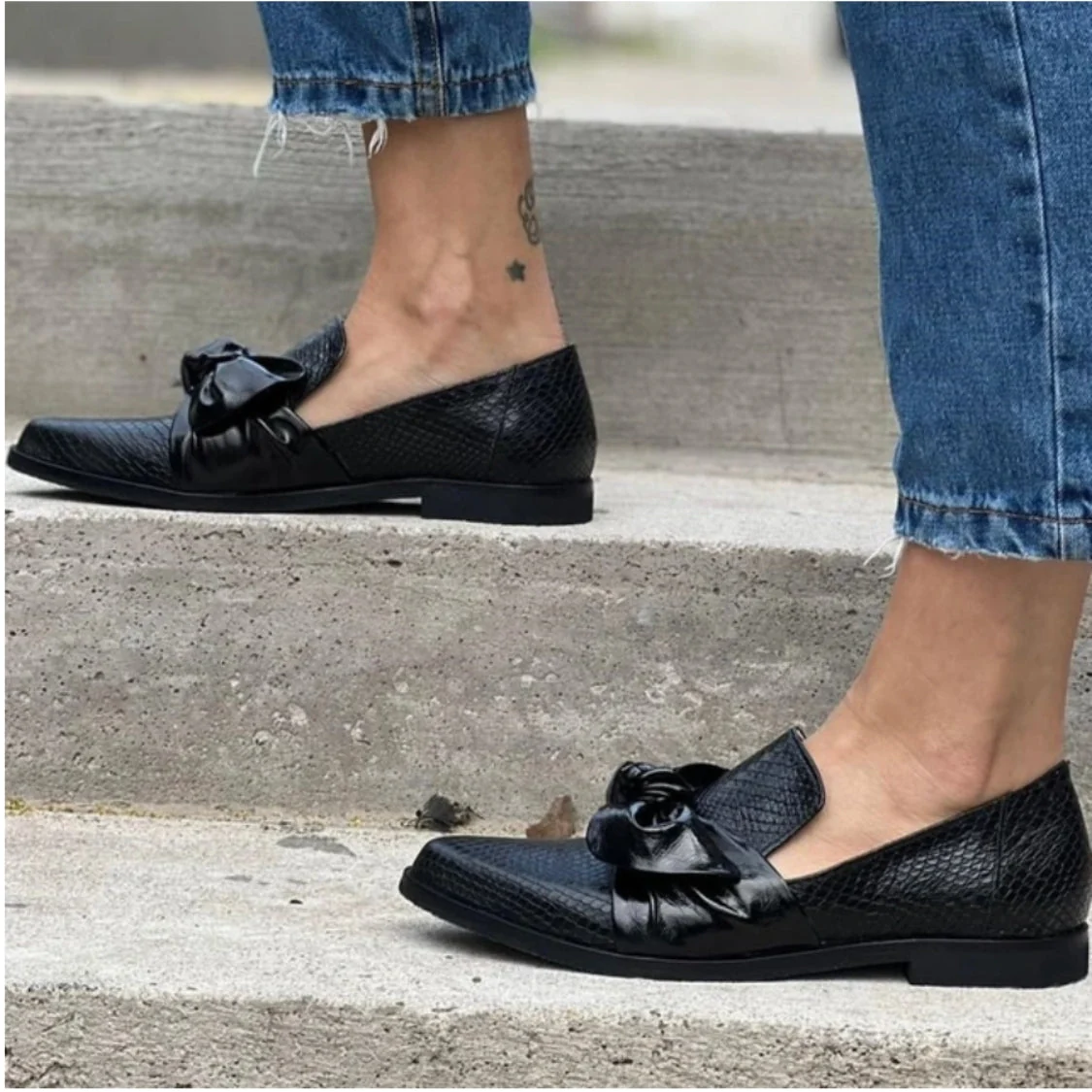 AlvaStockholm™ | Mocasines con detalle de lazo - Imagen 6