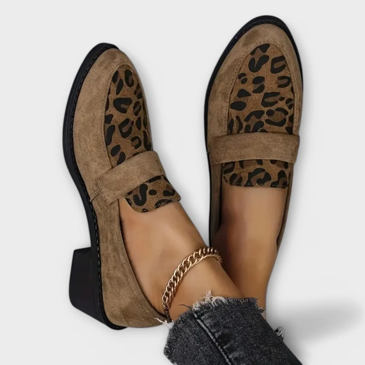 Karla – Zapatos elegantes de mujer con estampado de leopardo