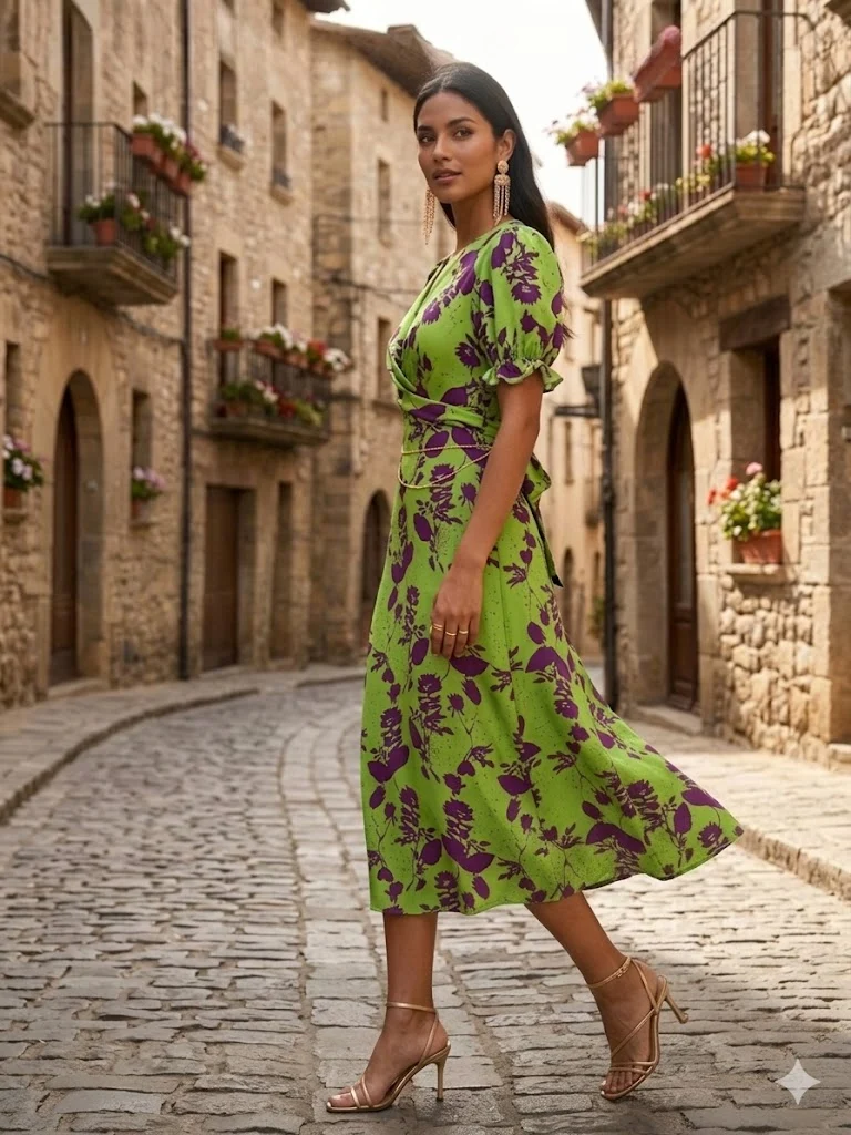 Andrea | Vestido de primavera