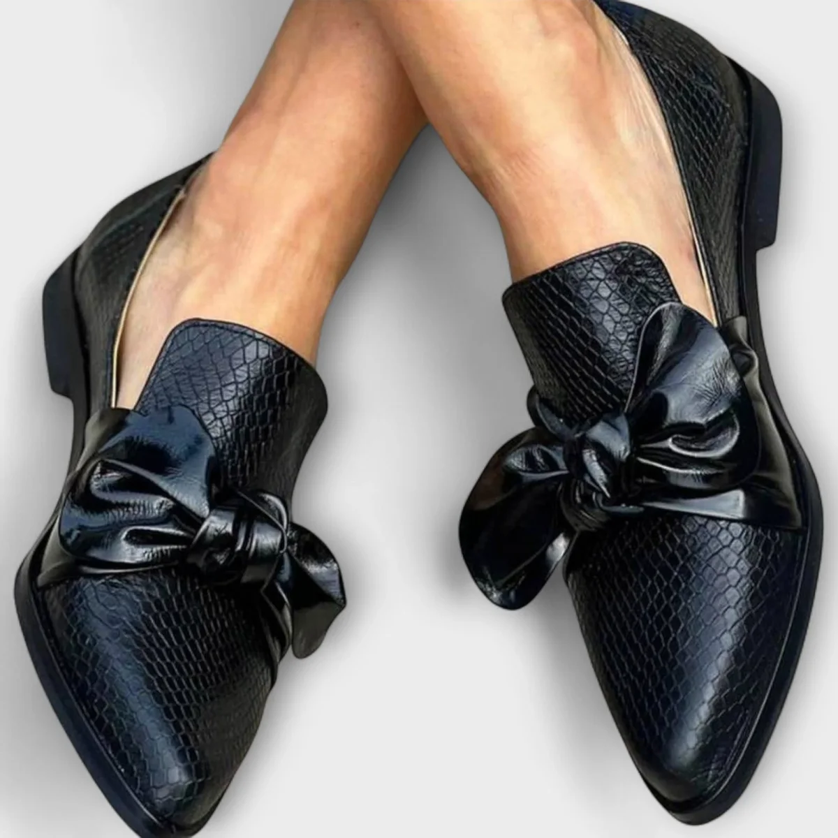 AlvaStockholm™ | Mocasines con detalle de lazo