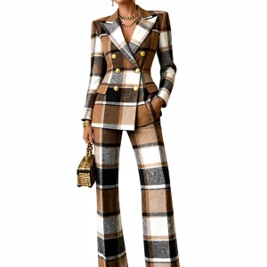 Conjunto Sastre Mujer Elegante De Estilo Clásico