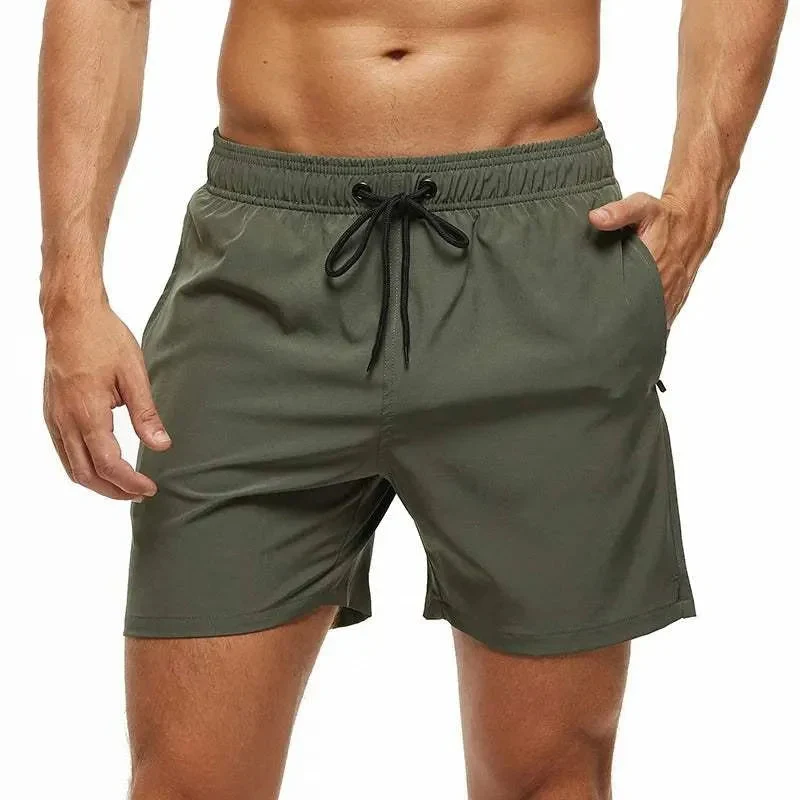 Bañador hombre secado rápido con cordón para playa verano - Imagen 4
