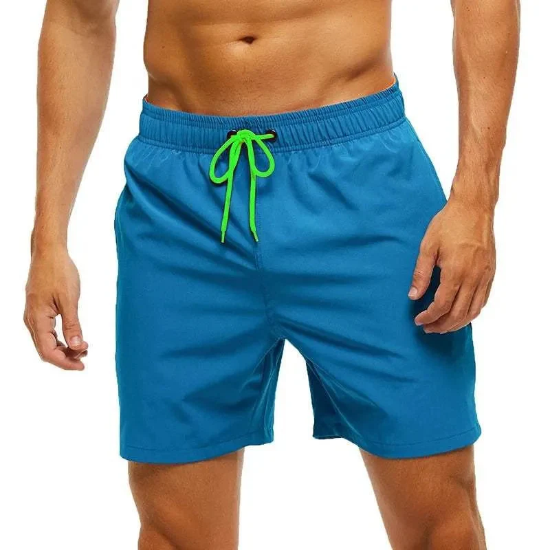 Bañador hombre secado rápido con cordón para playa verano - Imagen 5