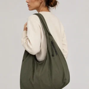 Bolsa Hobo Grande de Nylon | Ligera y Espaciosa