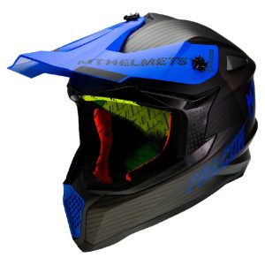 Casco MT FALCON SYSTEM D7 MATT BLUE Off Road