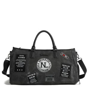 BOLSA DE VIAJE NEGRA MULTIUSO PARA HOMBRE