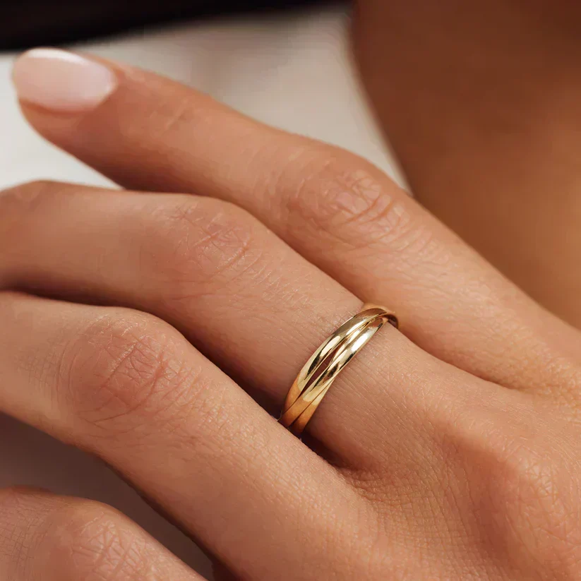 Anillo Oro «Léna Trielle»