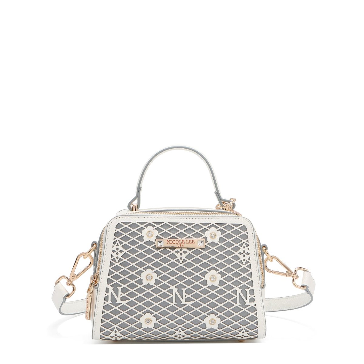 MINI BOLSO DE MANO GRACIE (BLANCO)
