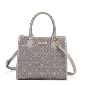 BOLSO TOTE ESTRUCTURADO GRACIE (GRIS)