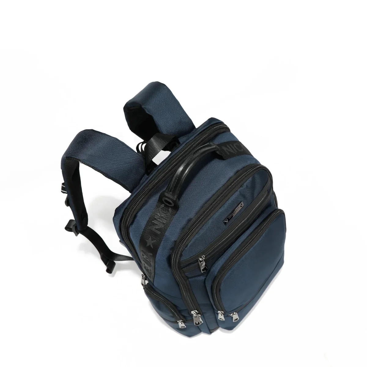 MOCHILA PARA PORTATIL CON PUERTO USB PARA HOMBRE AZUL - Imagen 4