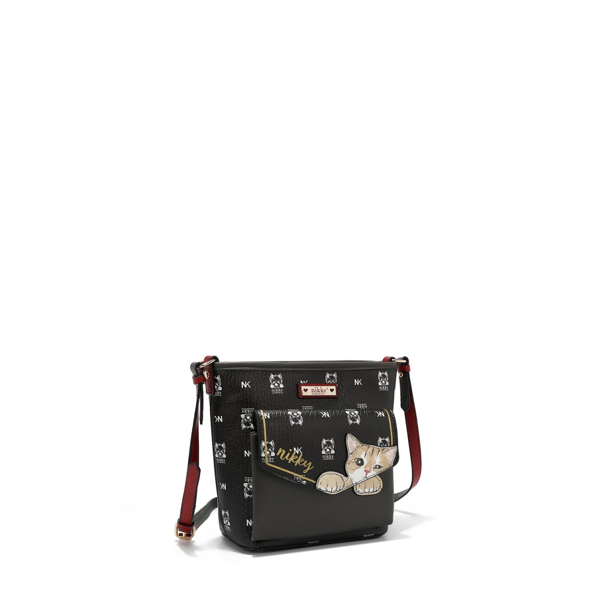 BANDOLERA (NIKKY FINDS MEOW) NEGRO - Imagen 5