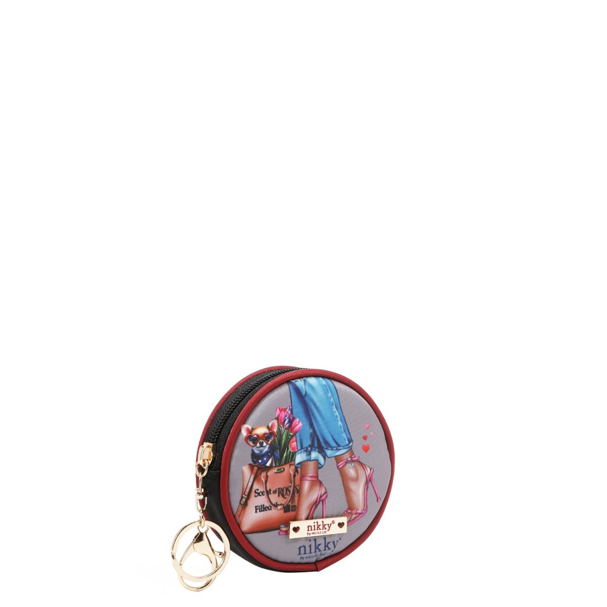 LLAVERO CON MONEDERO REDONDO (ESSENCE OF YOU) - Imagen 3