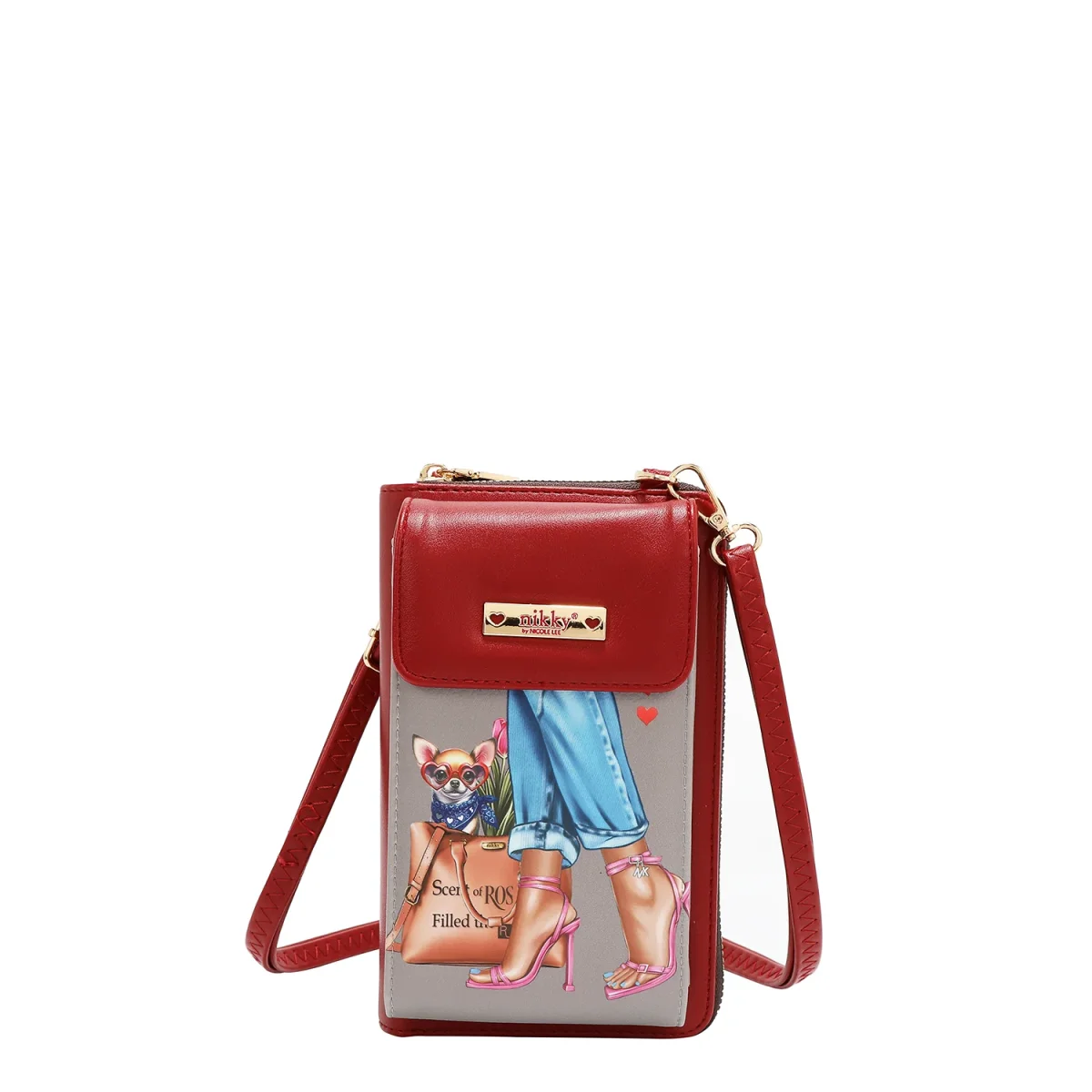 BANDOLERA PARA TELEFONO/CARTERA (ESSENCE OF YOU)