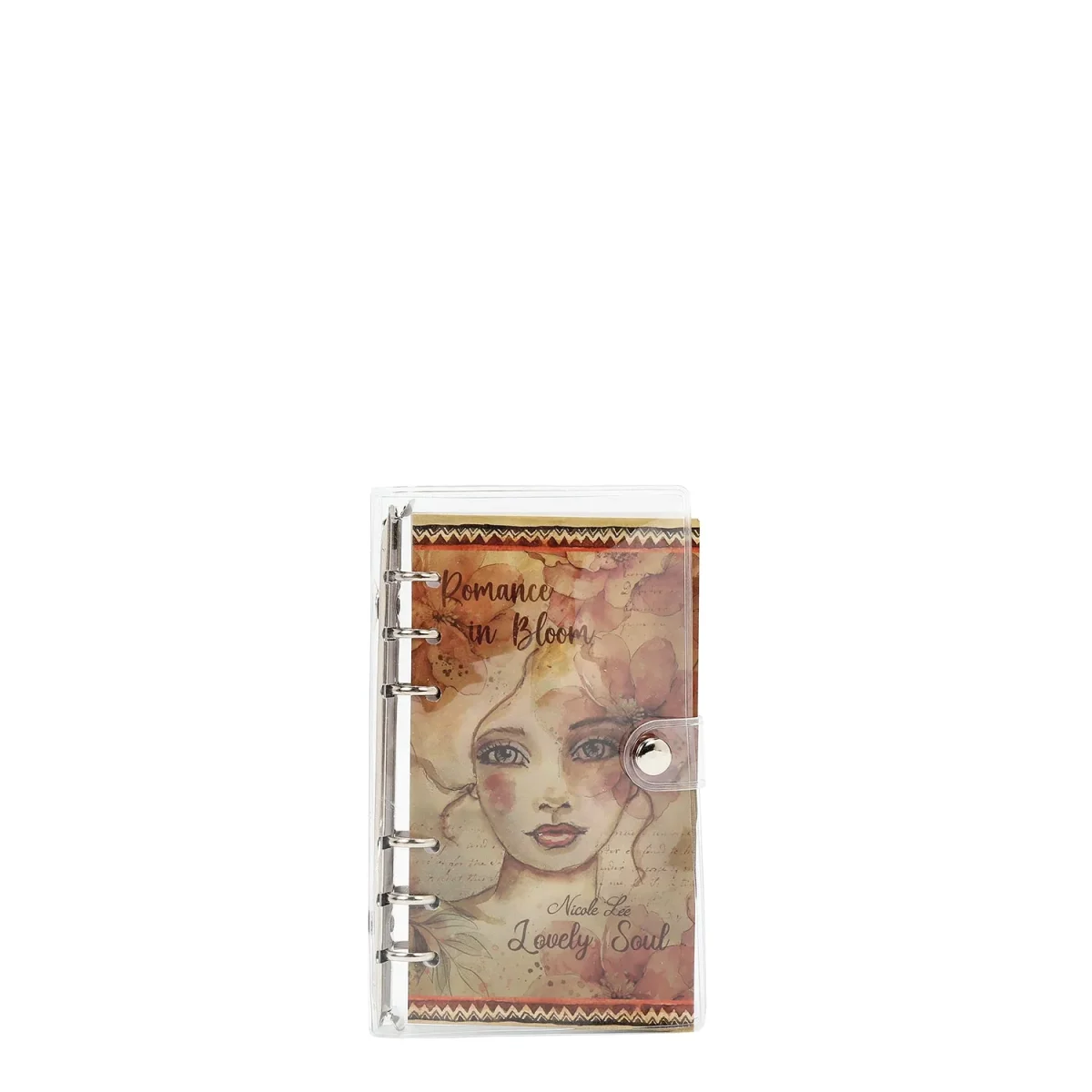 AGENDA CON ANILLAS Y CUBIERTA TRANSPARENTE (REFLECTION OF LOVE)
