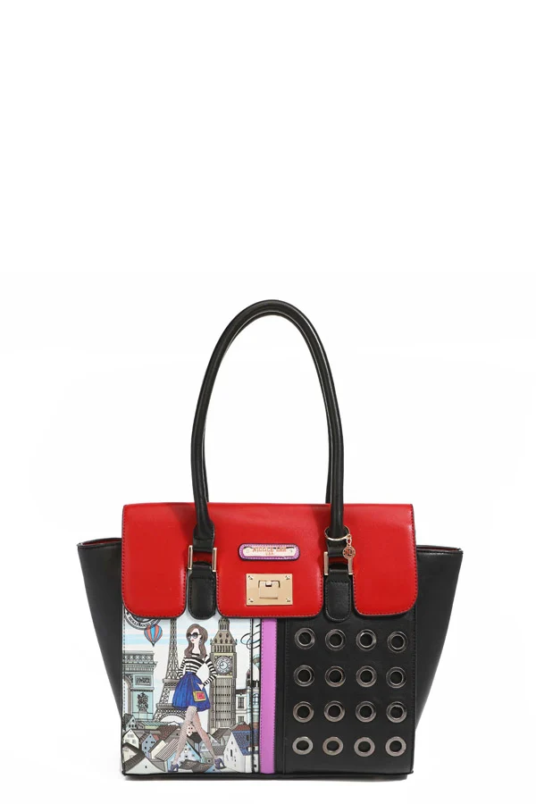 BOLSO ESTRUCTURADO DE MANO «ELSA GOES PARIS»