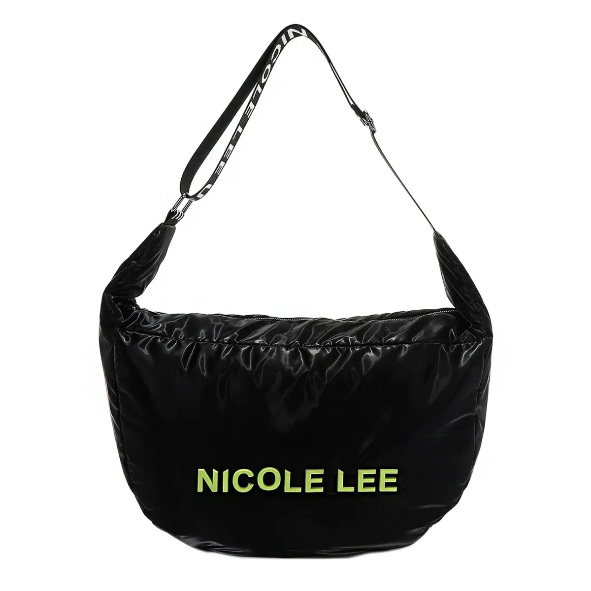 BOLSO DE HOMBRO GRANDE ACOLCHADO (NEGRO)