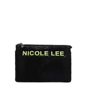 BOLSO CRUZADO CON CREMALLERA ACOLCHADO (NEGRO)