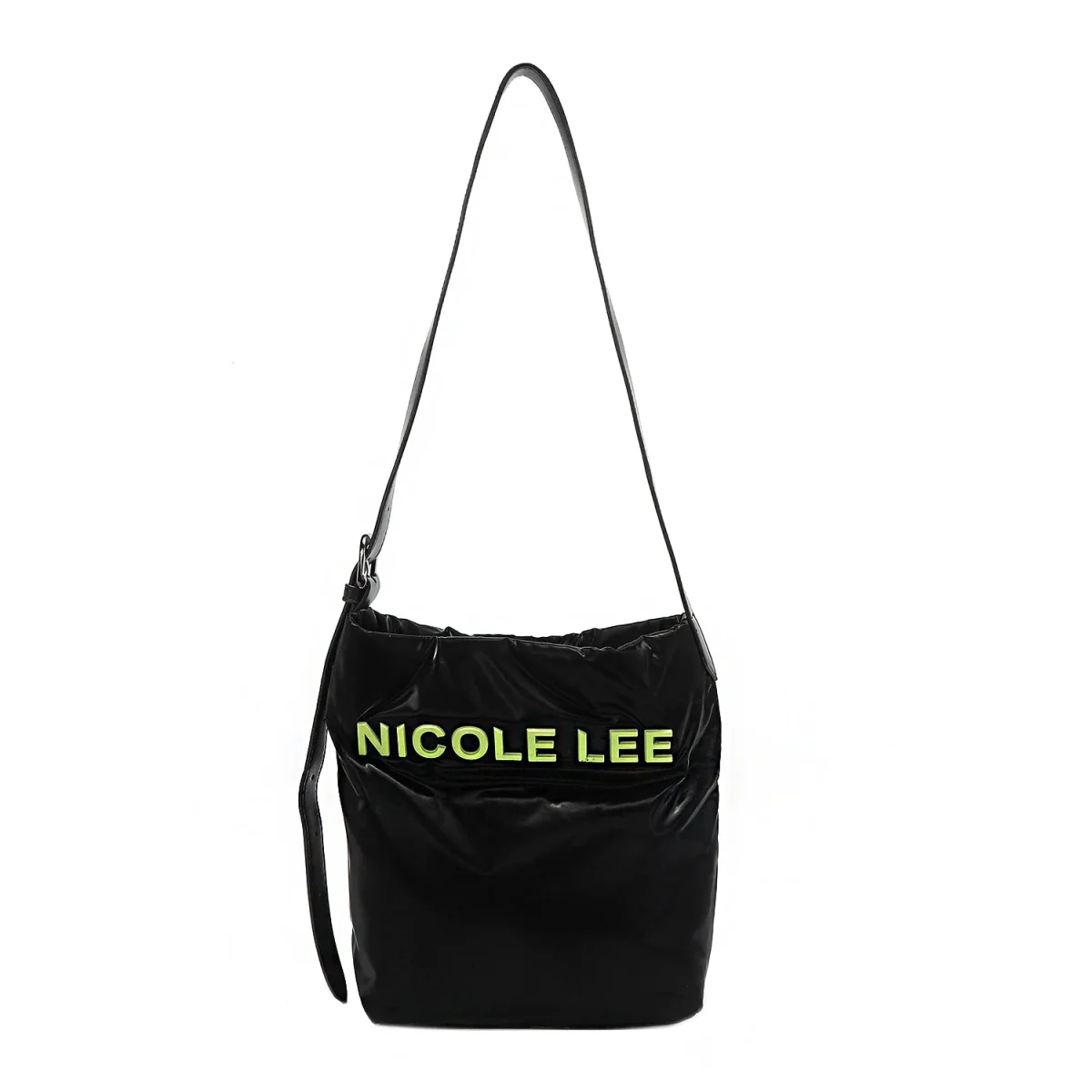 BOLSO DE CUBO CRUZADO ACOLCHADO (NEGRO)