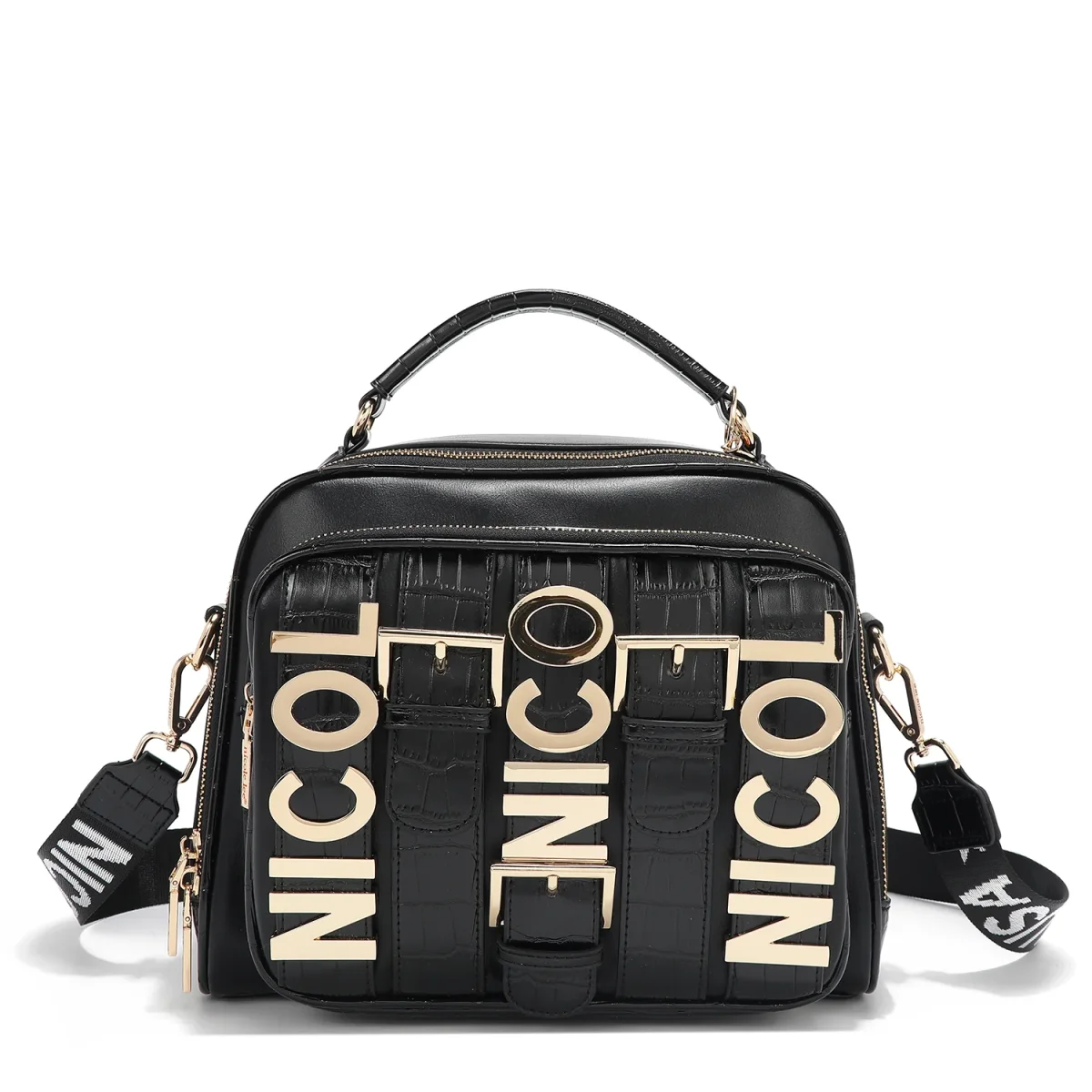 CALISTA BOLSO DE MANO CON ASA SUPERIOR (NEGRO)