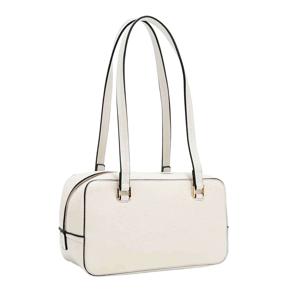 BOLSO DE HOMBRO CON BOLSILLO Y BLOQUES DE COLOR (BLANCO) - Imagen 5