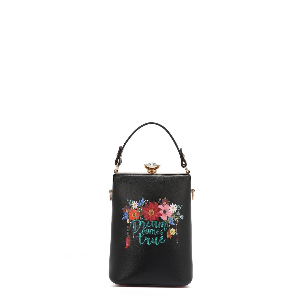 BOLSO CON DIAMANTE PEQUEÑO (DREAM COMES TRUE) - Imagen 9