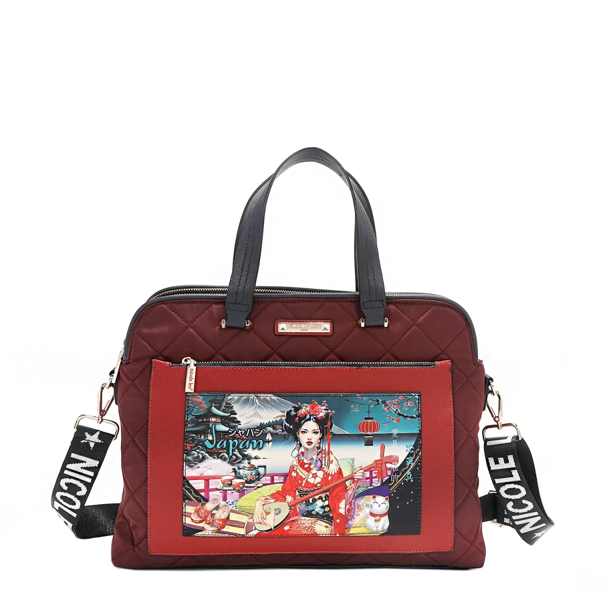 BOLSO ACOLCHADO PARA PORTATIL (AKIKO LA BELLEZA)