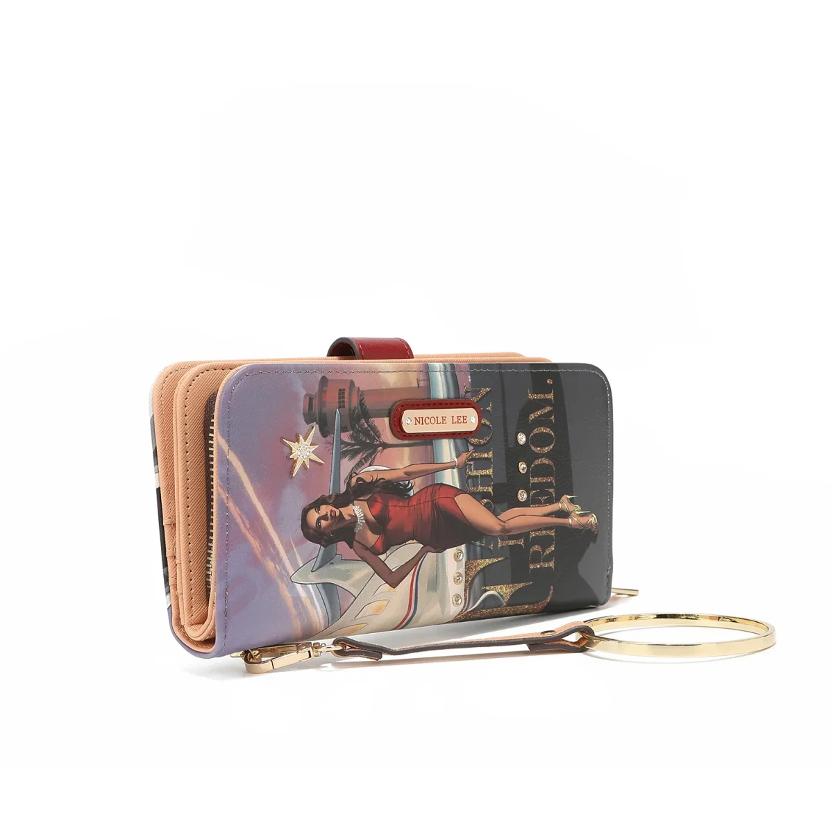 CARTERA IMPRESA FASHION CON CREMALLERA - Imagen 3