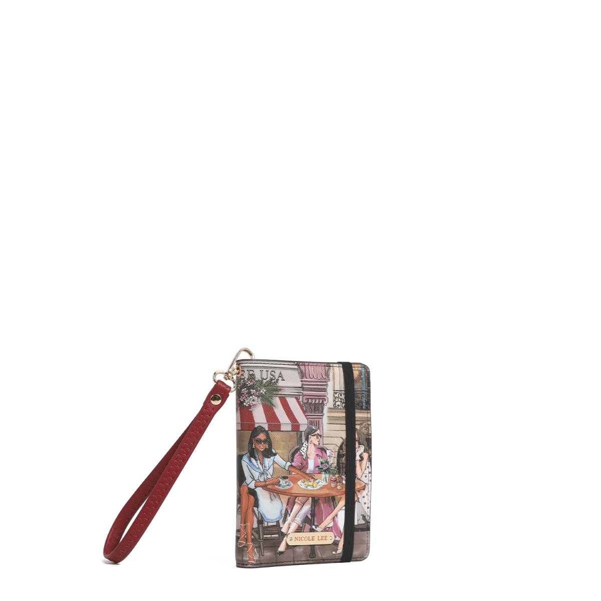 CARTERA PORTA PASAPORTE CON PULSERA SISTERS SECRET
