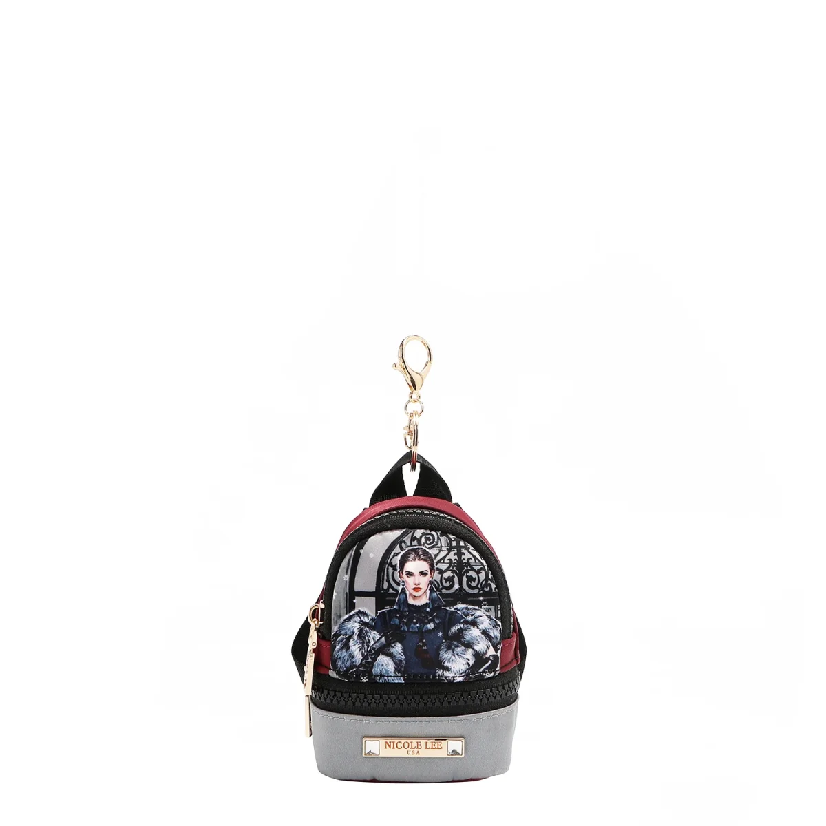 MONEDERO MOCHILA MINI (MODA SNOWFLAKE)