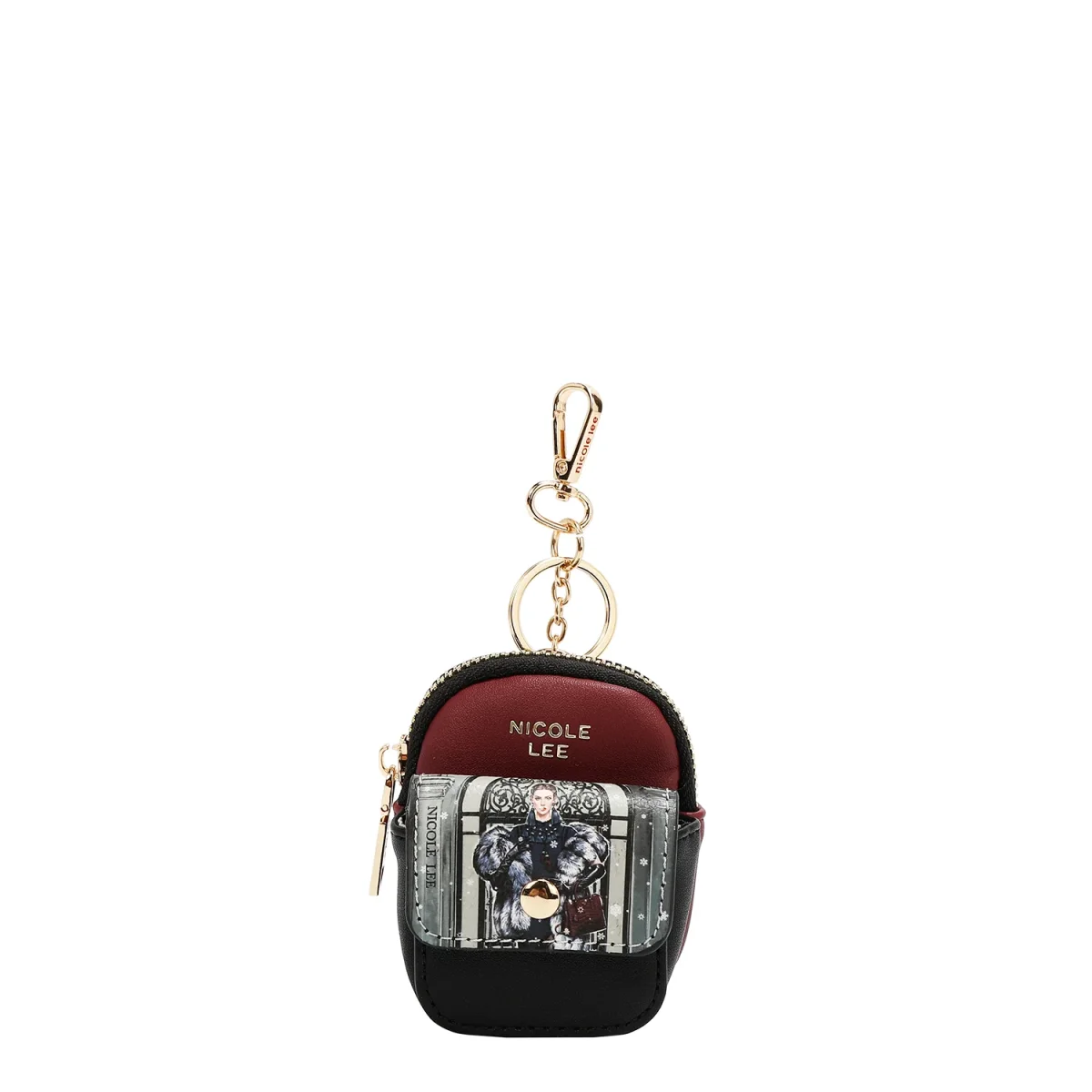 LLAVERO CON MINI ESTUCHE (MODA SNOWFLAKE)