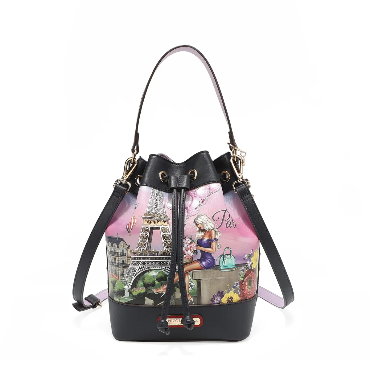 BOLSO DE HOMBRO «ROMANCE IN PARIS»