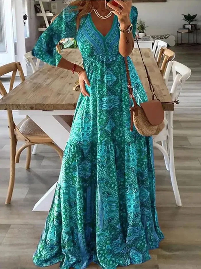 Laurence™ Vestido maxi para mujer primavera/verano - Imagen 4