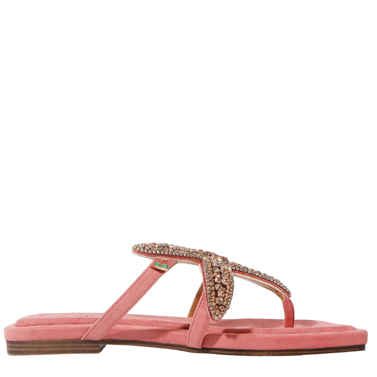 SANDALIAS DE DEDO CON ESTRELLA DE MAR (ROSA)