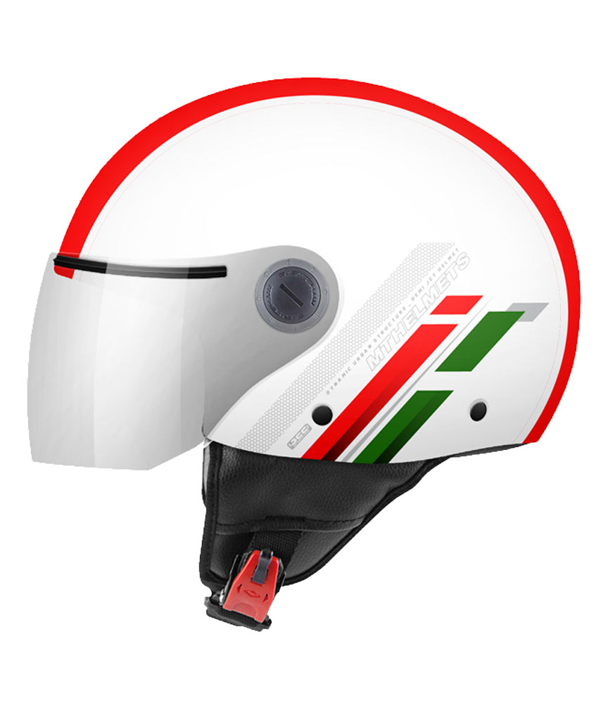 Casco MT STREET SCOPE C5 GLOSS PEARL RED jet