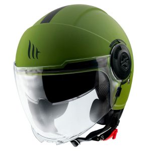 Casco MT VIALE SV SOLID A6 MATT GREEN jet
