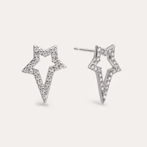 Pendientes My Star Plata