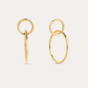 Pendientes Sister Baño Oro