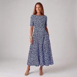 Vestido – Flores costeras para días soleados
