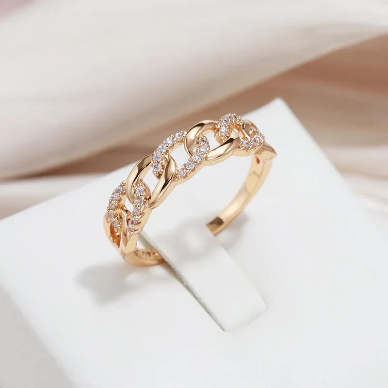 Anillo Oro «Maille Chic»
