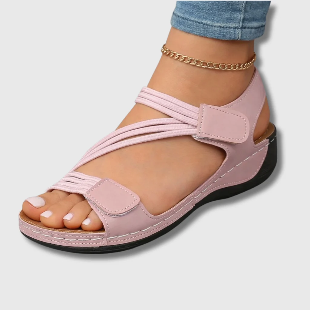 Leocadia | Sandalias de verano acolchadas con tiras - Imagen 3