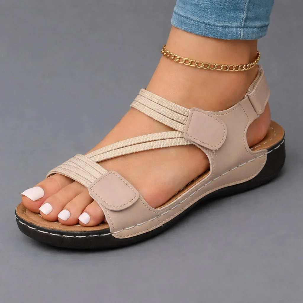 Leocadia | Sandalias de verano acolchadas con tiras - Imagen 6