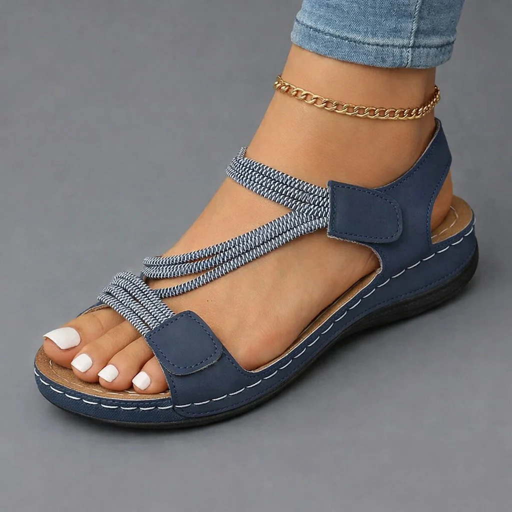 Leocadia | Sandalias de verano acolchadas con tiras - Imagen 7