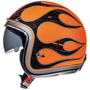 Casco MT LE MANS 2 SV FLAMING jet